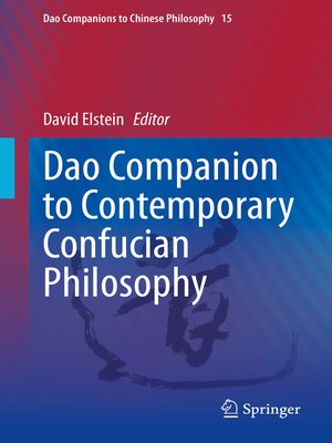 cover image of Dao Companion to Contemporary Confucian Philosophy